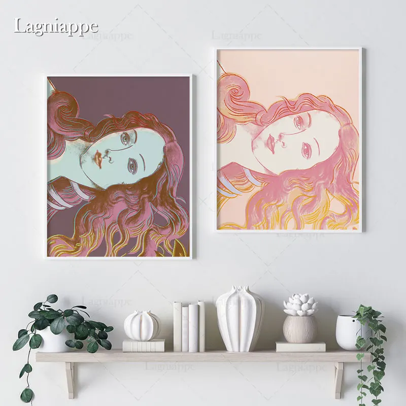 Рождение Венеры andy warhol pop art эстетическое искусство для дома дети Гостиная Спальня Декор печать плакат картина Картина настенное искусство холст