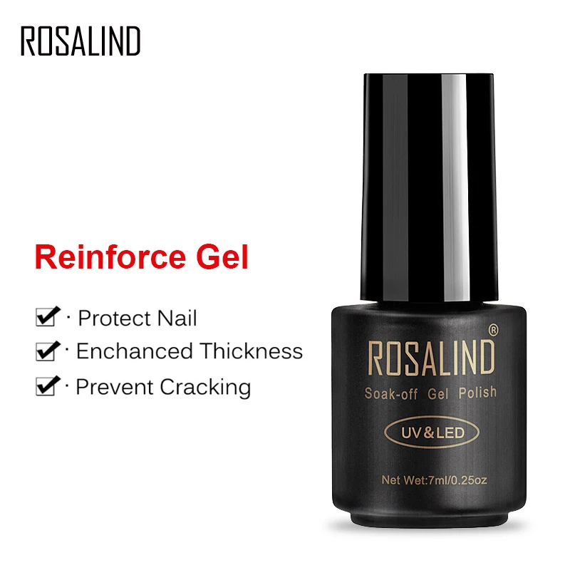 ROSALIND 1 шт. акриловый лак для ногтей праймеры гель Soak Off полу Перманентный база