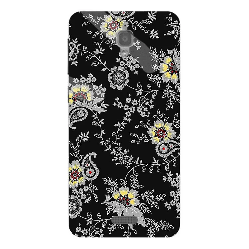 For Coque Lenovo S660 Case Cover Flowers Plants Scenery Soft TPU Silicone Phone Cases S668T 4.7&quot Back |