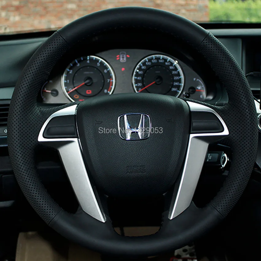 Чехол для Honda ACCORD 8 чехлы на руль автомобильный Стайлинг сделай сам натуральная