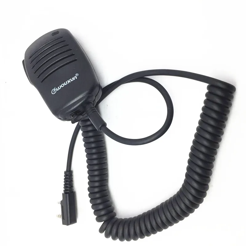 Оригинальный ручной микрофон для wouxun UVD1P UV8D радиоприемников kenwood PUXING | Мобильные