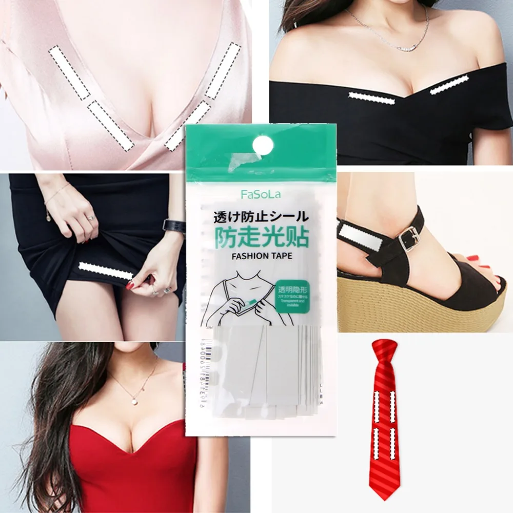 Лента заменитель нижнего белья Двусторонняя флэш сейф для тела Костюмы накладки