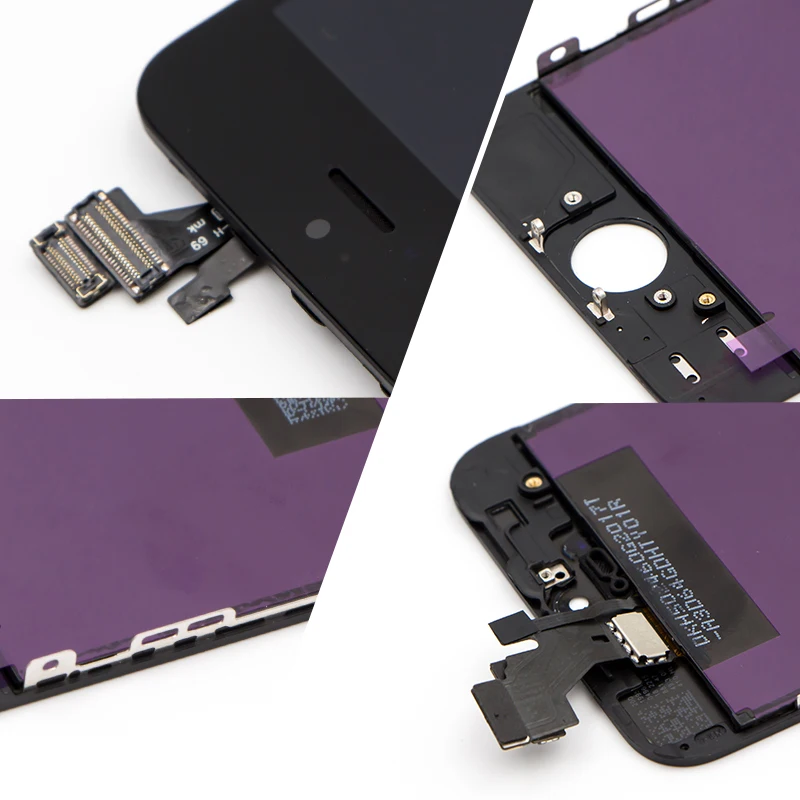 10 шт./лот для AAA + iphone 5 5c 5S SE LCD сенсорный дигитайзер сборка экрана и без битых
