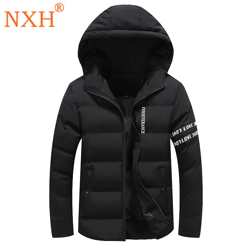 NXH 2019 большой размер 7XL Мужская Зимняя Толстая куртка пальто мужские парки