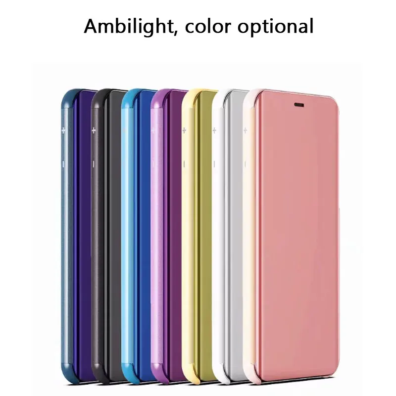 Флип зеркальный чехол для huawei mate 20X20 Pro P Smart P10 P20 P9 NOVA 3i 3E Honor 10 Play 7A Y9 Y7 Y6 2018 Prime