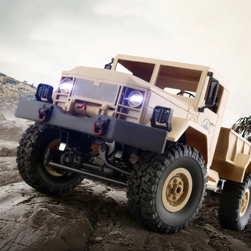 Новое поступление WPL 1/16 2 4G 4WD RC Гусеничный внедорожный автомобиль с светильник RTR
