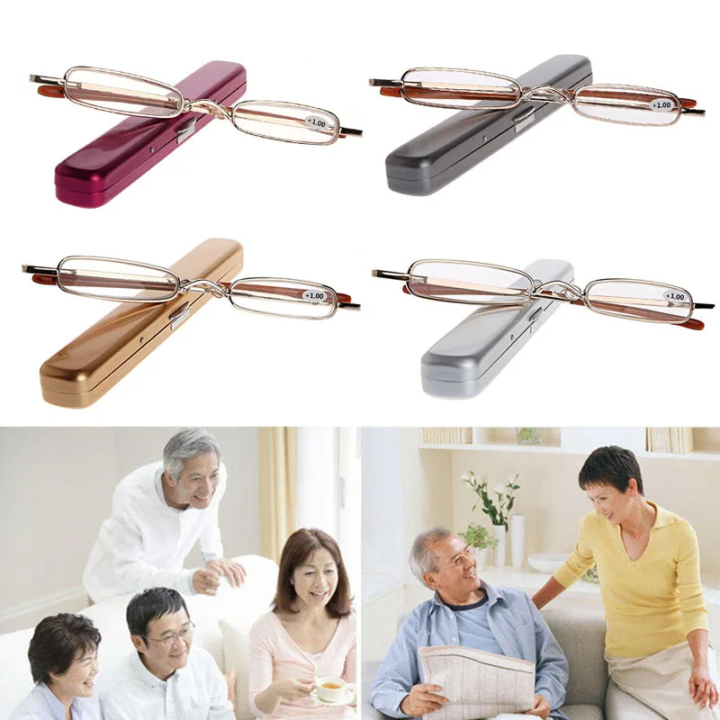 1 шт. портативные металлические очки для чтения|glasses print|eyeglasses safetyeyeglasses magnetic |