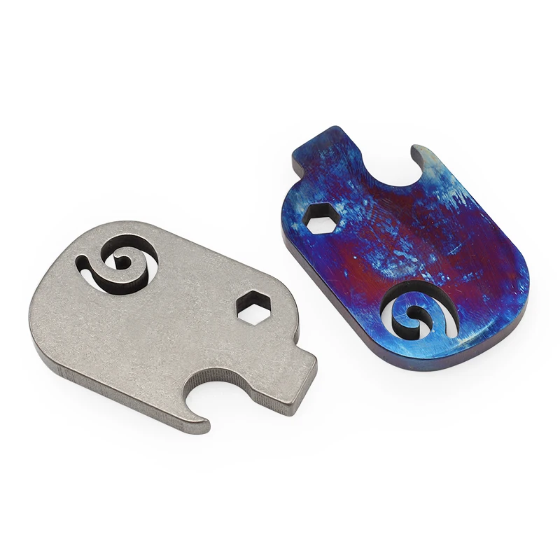 Титановый сплав EDC Открытый инструмент Прохладный открывалка для бутылок Свинья Форма бутылок|model model|model