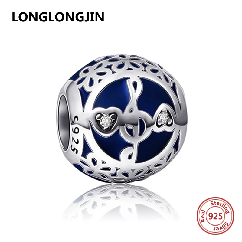 2017 New Arrival 925 Sterling Silver Beads With Clear CZ Charms Fits Pandora Bracelet Authentic DIY Jewelry Beads|beads beads|beads silver 925beads |