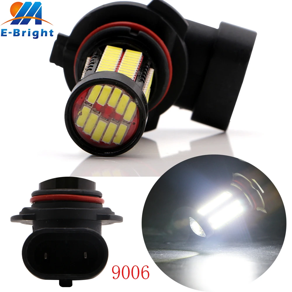 2 шт./лот 4014 106 SMD 9005 9006 H4 H7 H11 P13W автомобильные стильные светодиодные