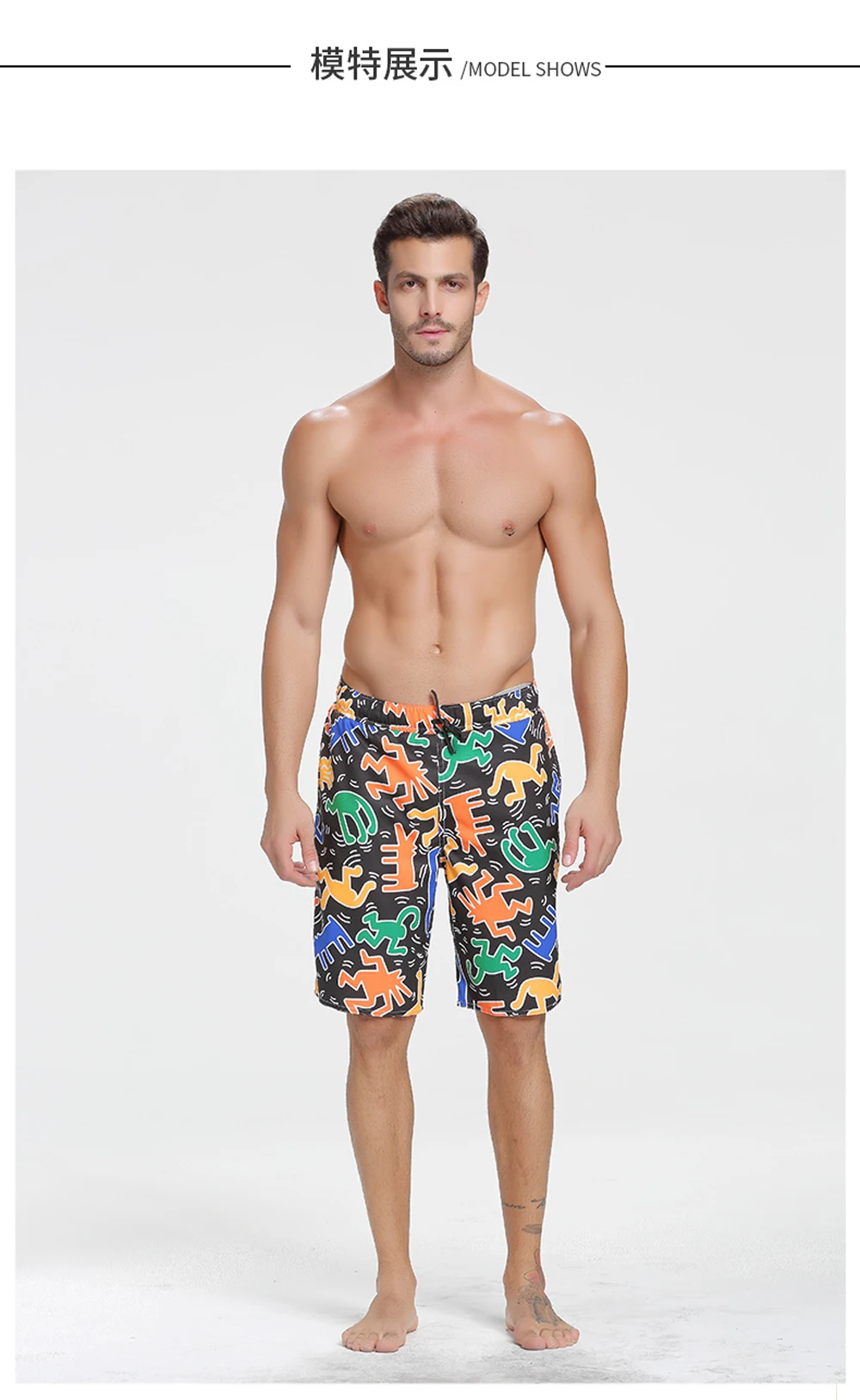 Maillot De Bain плавание Sbart бренд для мужчин's пляжные шорты новые свободные прямые удобный Быстросохнущий печати мужчин лето большой размеры 3xl