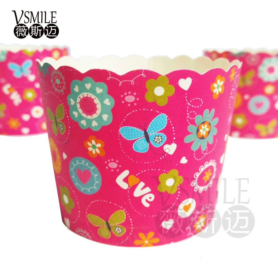 100 шт. розовая бабочка сердце слон белый горошек кошки динозавр цветы Сова