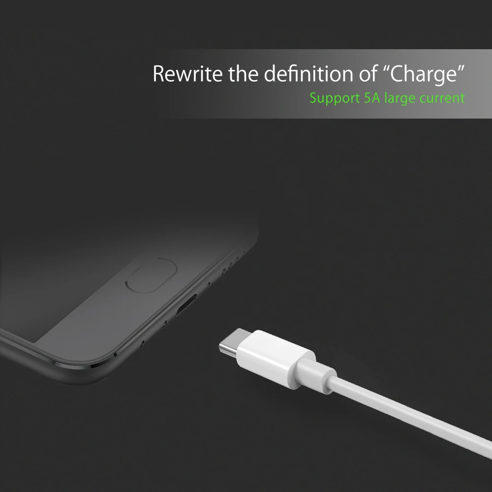 ORICO USB type c кабель для зарядки 5A QC 3,0 и синхронизация данных телефон зарядный провод планшет аксессуары для oneplus 6 t xiaomi type c кабель