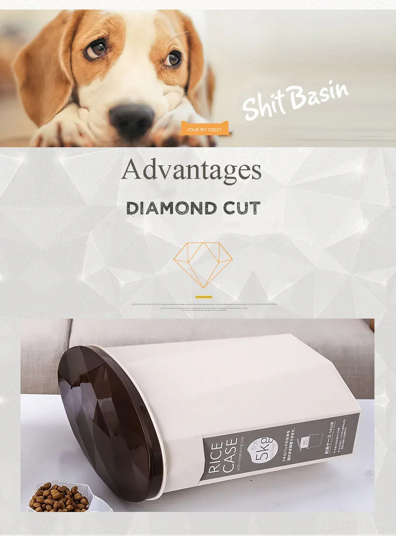 SMARTPET 3-5 кг герметичный контейнер для кошачьего корма сухой корм для животных антиокислительный контейнер для хранения еды для собак с ложкой