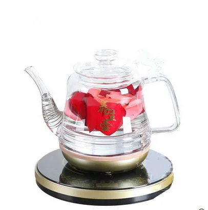 Стеклянный Электрочайник из нержавеющей стали 304 защита от перегрева функция