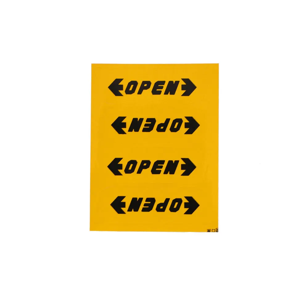 4 шт./компл. предупреПредупреждение наклейки на дверь автомобиля для детской