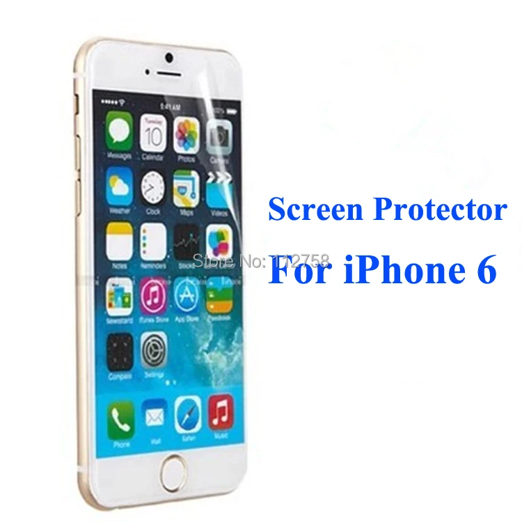

4,7 x Ультрапрозрачная Антибликовая Защитная пленка для переднего ЖК-экрана для iPhone 6 6s Защитная пленка для экрана для iPhone 6s дюймов