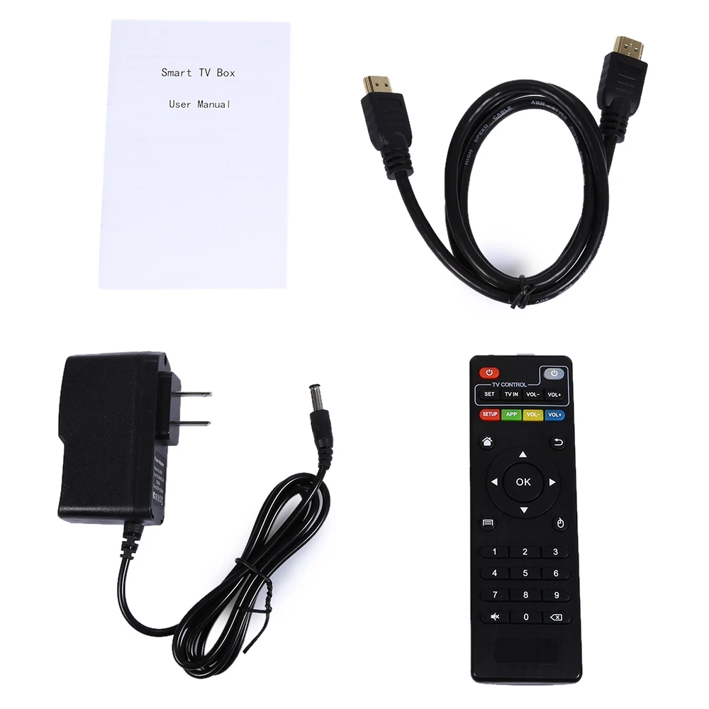 MX9 tv Box 1G ram 8G rom Android 6 0 RK3229 четырехъядерный 2 4G WiFi ТВ Медиаплеер с выходом в