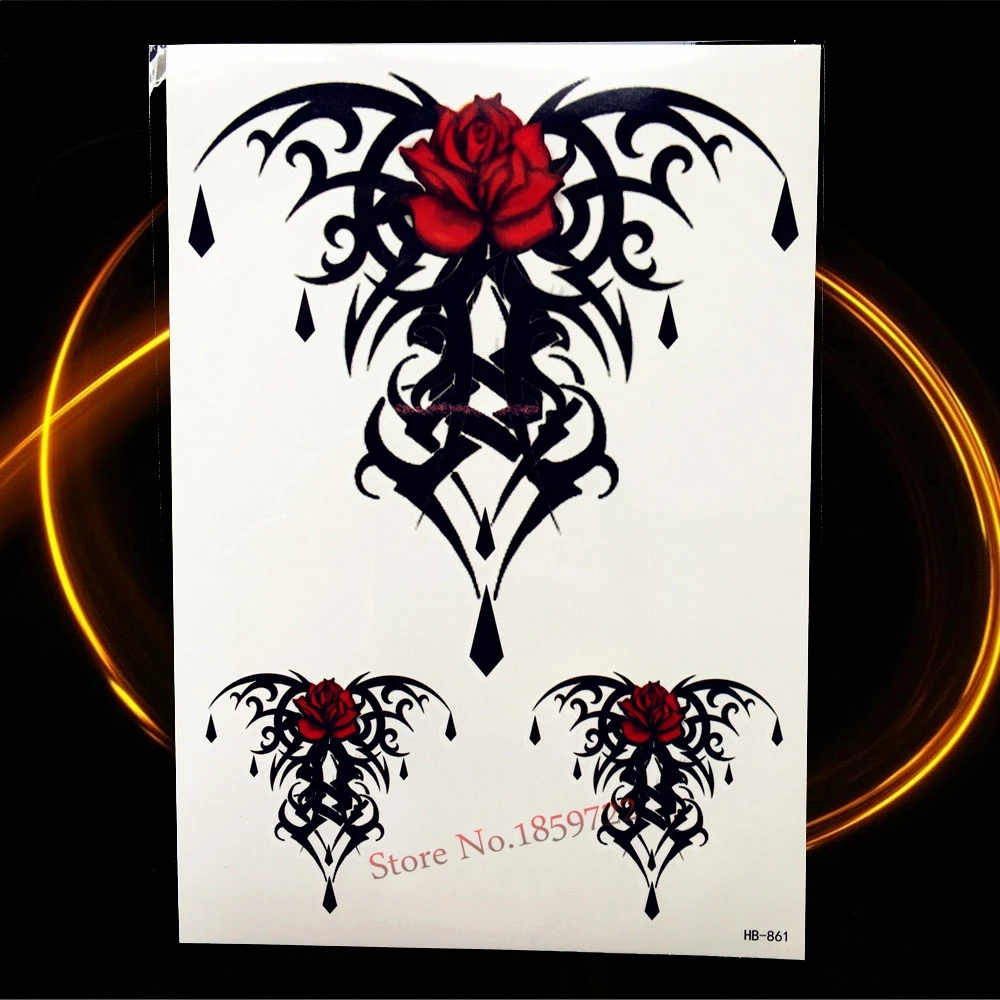 1 шт. классный механический медведь зверь узор водонепроницаемый тату рукав