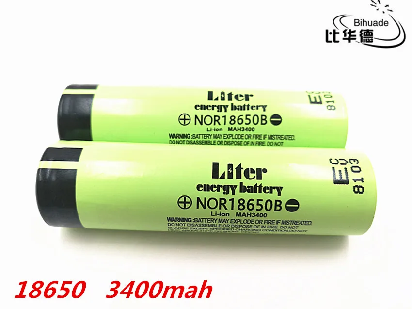 100% новый Оригинальный NCR18650B 3 7 v 3400 mah 18650 литиевая аккумуляторная батарея фонарик