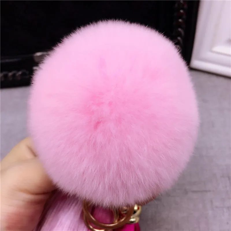 Новинка креативный подарок милая ледяная шелковая кисточка автомобильный