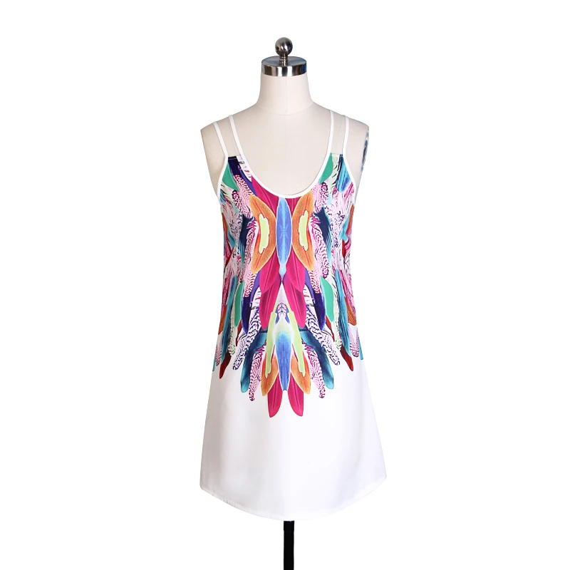 Богемная шифоновая блузка женские рубашки принт кожа с открытыми плечами на