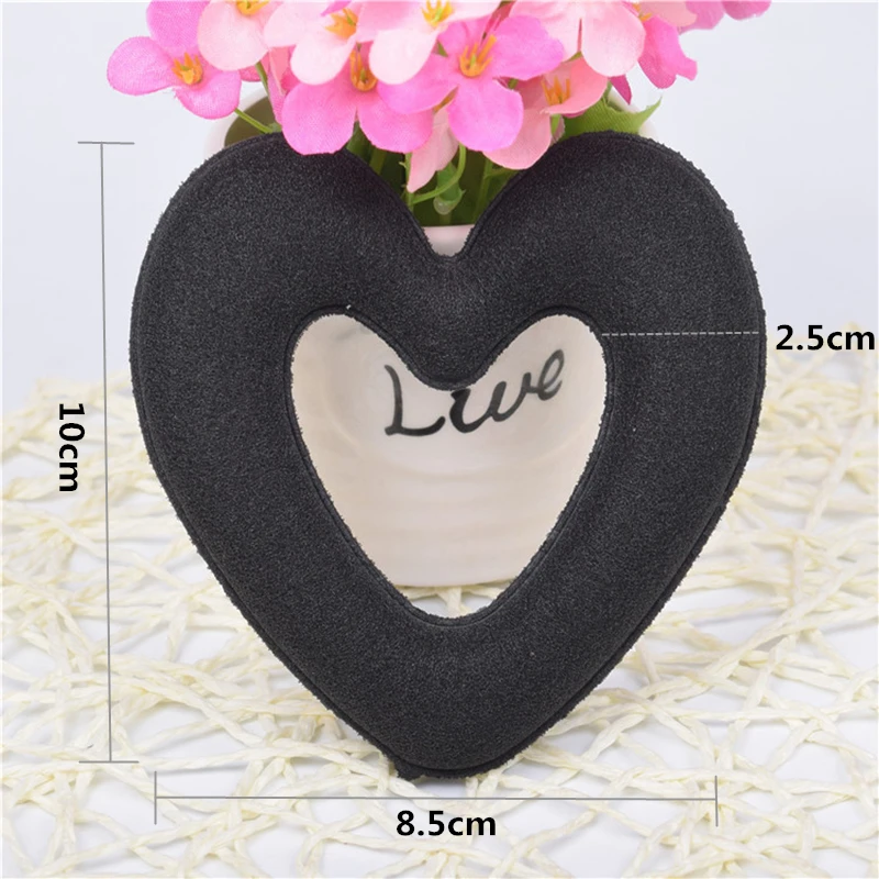 1 шт. милые круглые бутоны в форме сердца с губчатыми шариками для женщин и