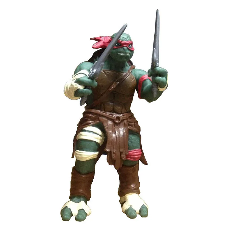 4 шт./компл. Большой размер 2014 фильм версия мультфильм модель Черепашки ниндзя