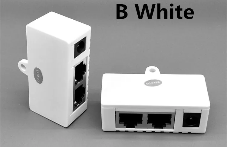 10/100 Мбит/с RJ45 POE инжектор Мощность сплиттер настенные подвесной переходник