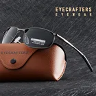 Солнцезащитные очки-авиаторы мужские HD, роскошные поляризационные очки в металлической оправе, очки-авиаторы с зеркальные очки покрытием UV400