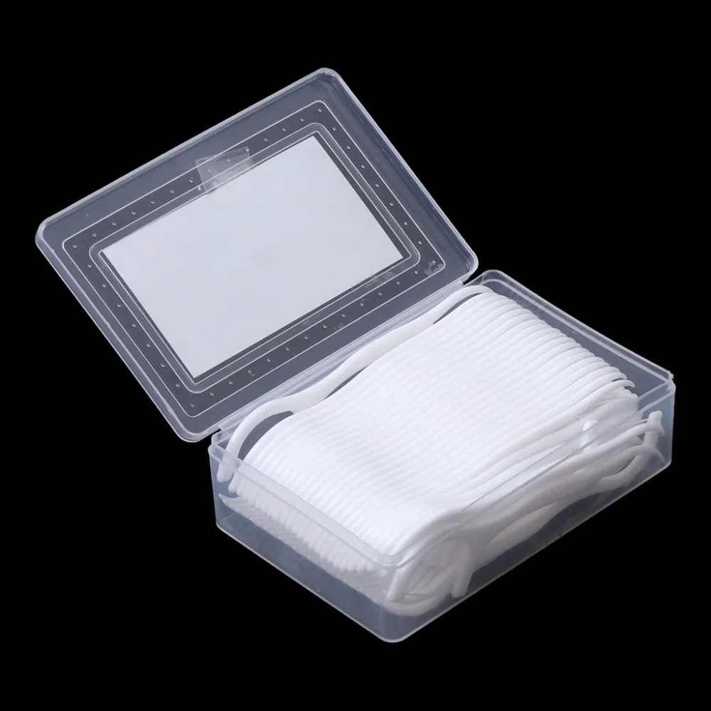 50 шт. зубная нить для чистки зубов Зубная палочка Уход за полостью рта | Красота и