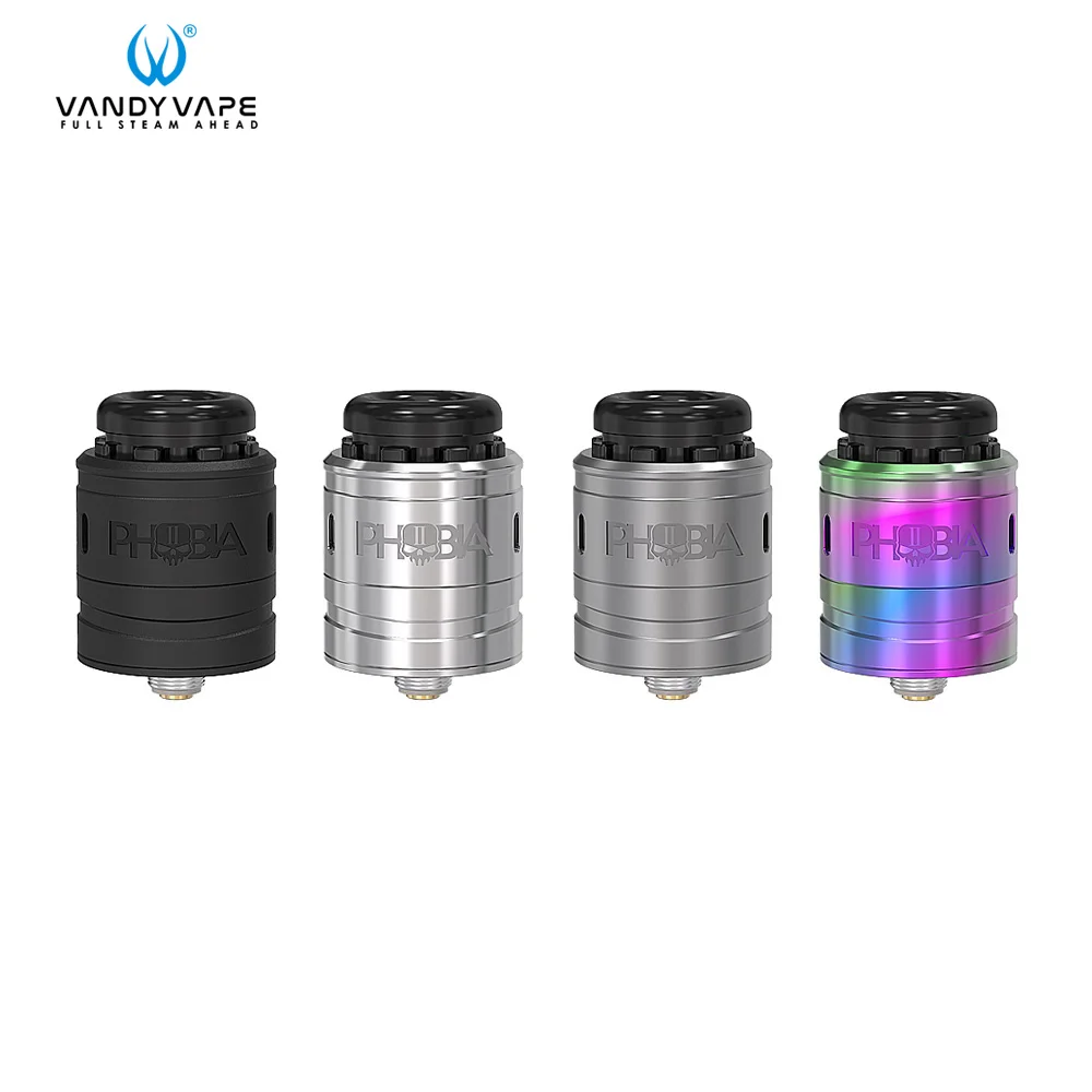 Оригинальный vandy Vape фобия V2 RDA распылитель 1 мл танк электронная сигарета