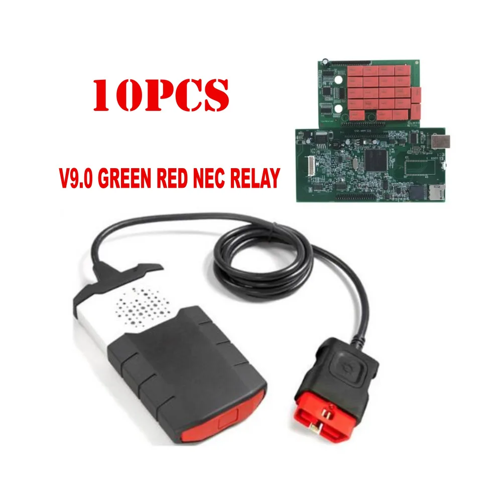 2016.00 free active on cd for delphis with Bluetooth VD Ds150E CDP Green red V9.0 Board TCS Pro+obd2 Diagnostic tool |