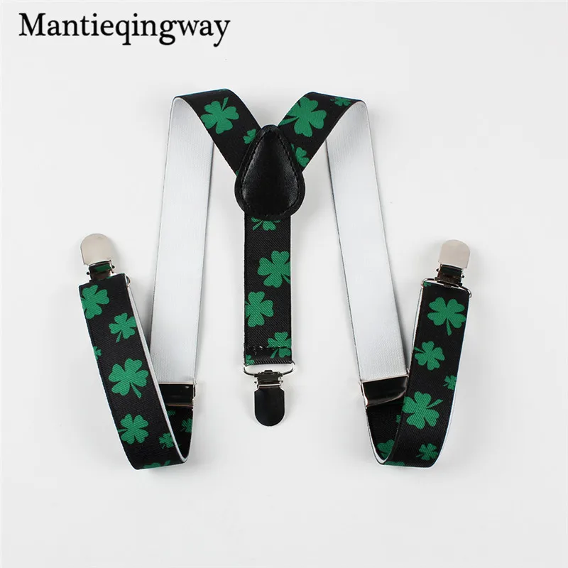 Детские подтяжки Mantieqingway 2 5 см с 3 клипсами для маленьких мальчиков и девочек