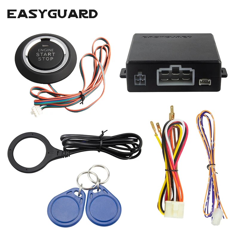EASYGUARD ec008 p1 Радиочастотная Идентификация Автомобильная сигнализация с