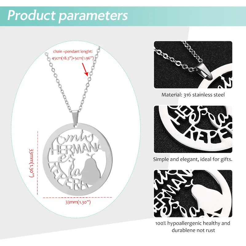 Модное открытое письмо круглый стильный элегантный кулон &quotСердечко&quot для