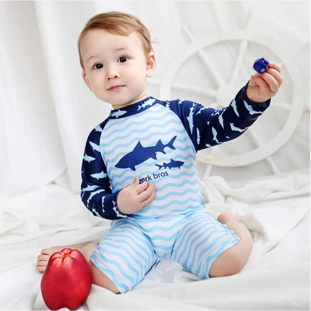 Kidlove/детский цельный купальник с милым рисунком для мальчиков; купальный костюм