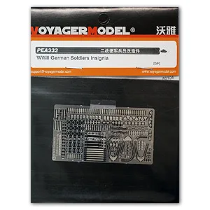 

KNL HOBBY модель Вояджера PEA333, немецкие солдаты Второй мировой войны с металлической гравировкой