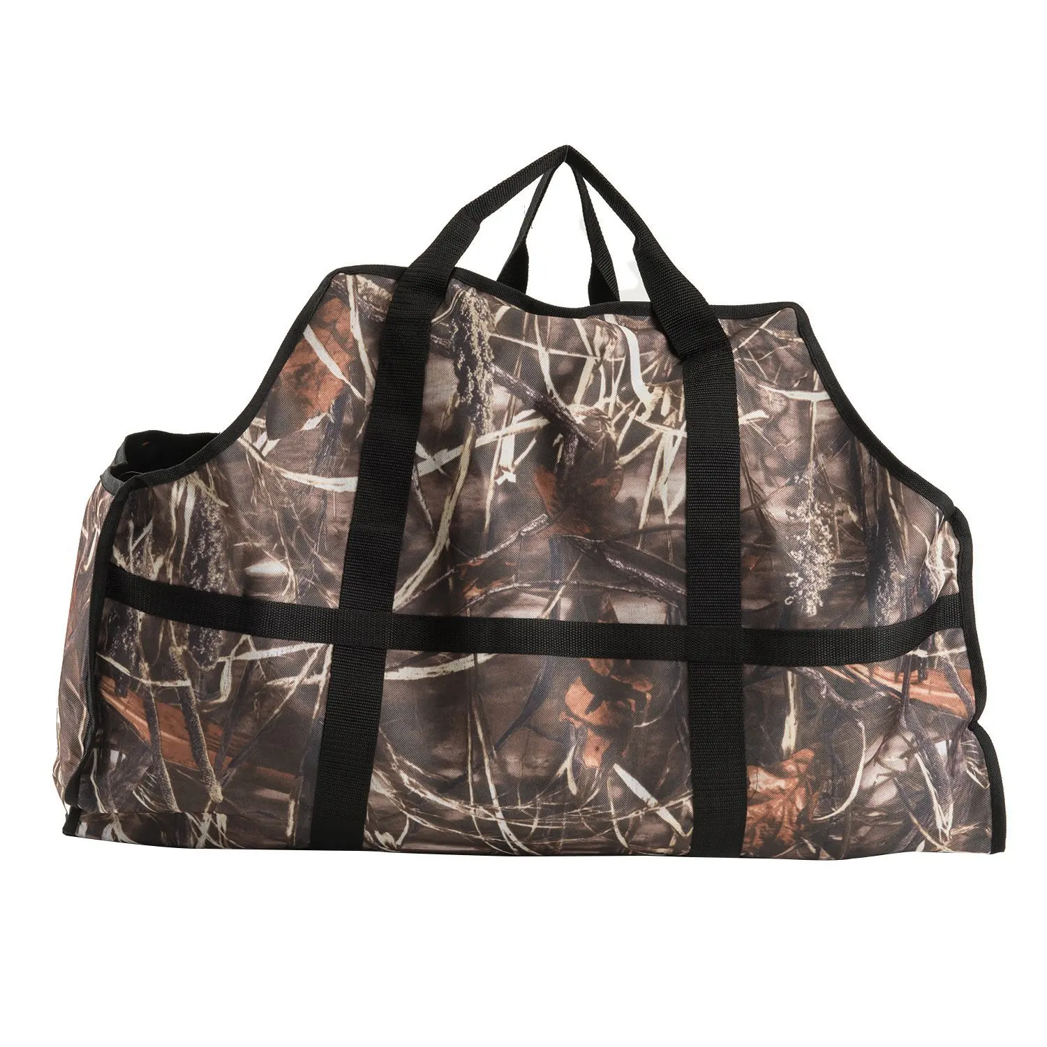 Вместительные холщовые подставки для переноски парусины камина набор