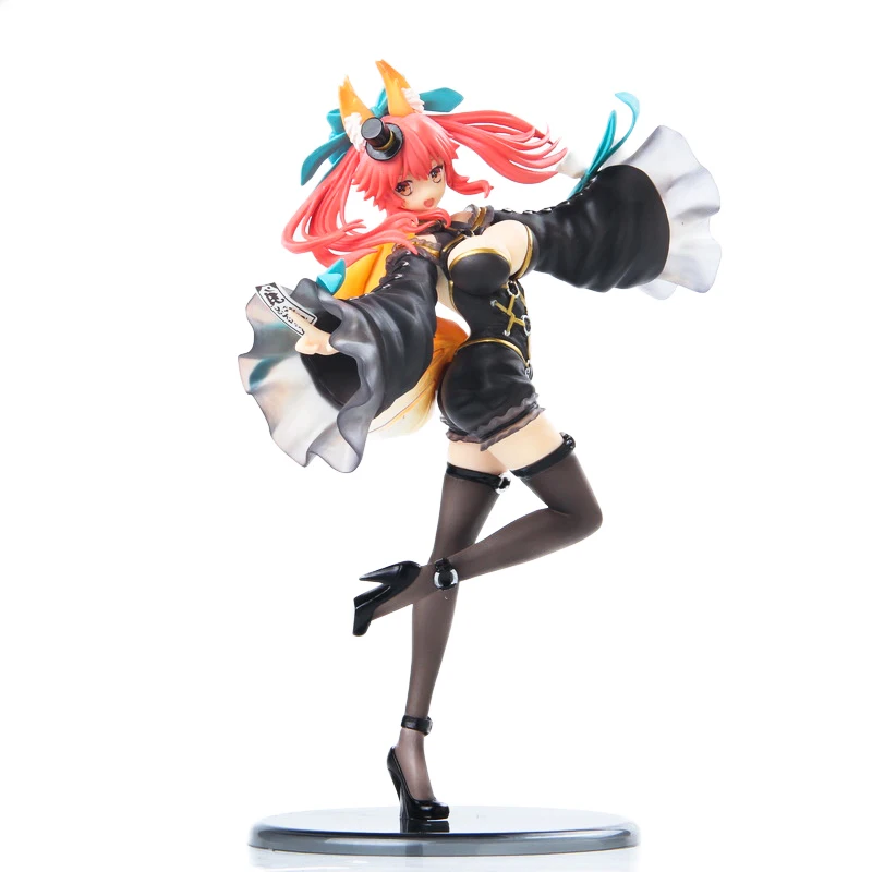 Fate Extra CCC Caster Tamamo no Mae 1/7 Масштаб Сексуальная окрашенная ПВХ фигурка Коллекционная