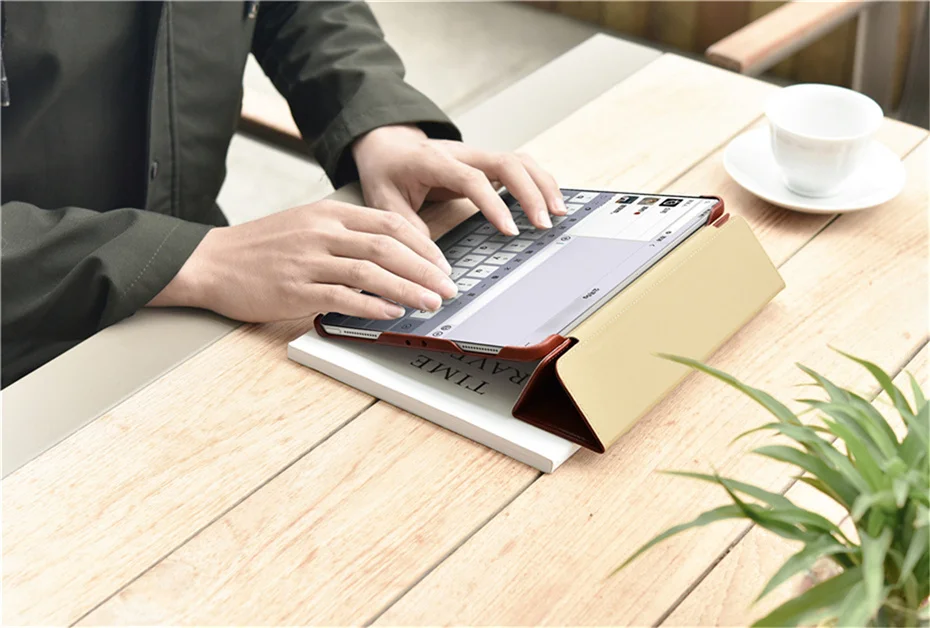 Для нового iPad Pro 1" ретро из натуральной кожи Магнитный умный чехол Роскошный трехскладной стенд из воловьей кожи чехол для iPad Pro 11