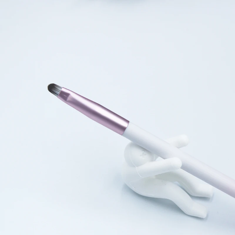Concealer brush BBL градиентные розовые отдельные Кисточки для макияжа, Тональная основа, пудра, румяна, консилеры, тени для век, растушевка, премиум-класса, Кисть для макияжа лица/глаз - Handle Color: Concealer brush