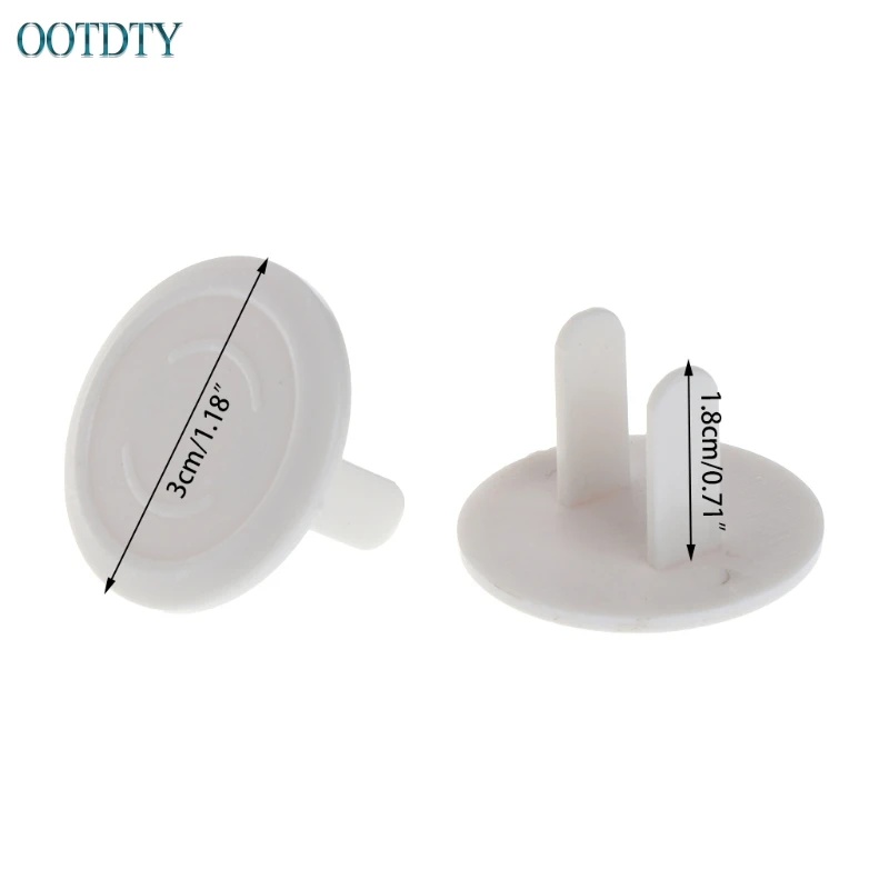 

Newest 10pcs US Power Socket Electrical Outlet Baby Children Safety Guard Protection #330