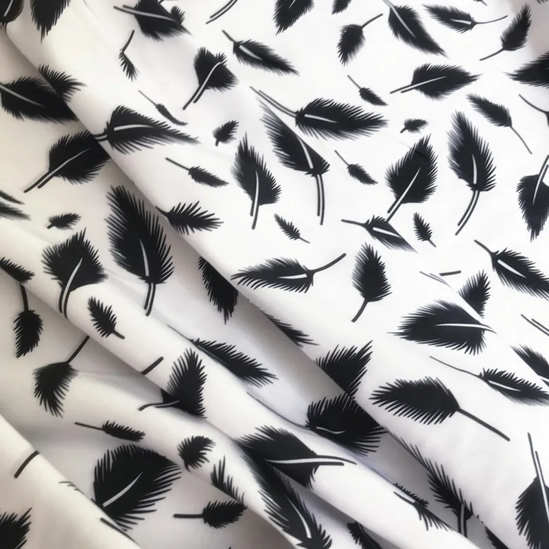 Модная ткань с перьями для платья 6 цветов африканская Вощеная хлопчатобумажная