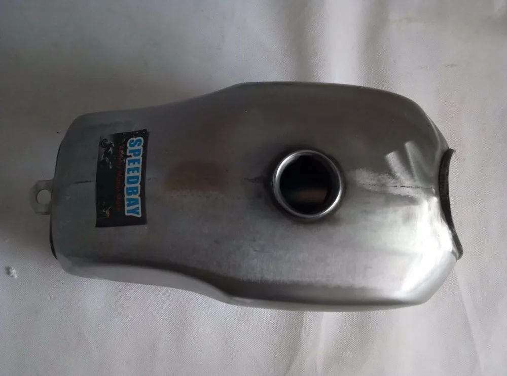 8-9л винтажный кафе гонщик Wuyang WY125 XF125 YJM125 YBR125 YB125SP голый стальной газ; бензин топливный бак мотоцикла
