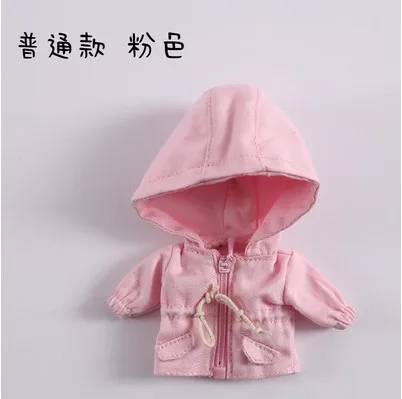 Новая модная одежда для кукол хлопковое пальто шляпа для ob11, obitsu 11,1/12bjd Кукла Одежда Аксессуары для кукол - Цвет: pink 2