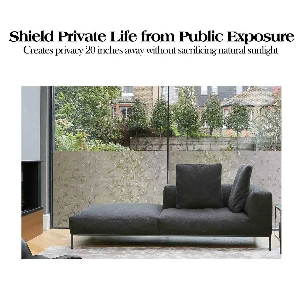 Funlife матовая оконная пленка виниловая декоративная самоклеящаяся