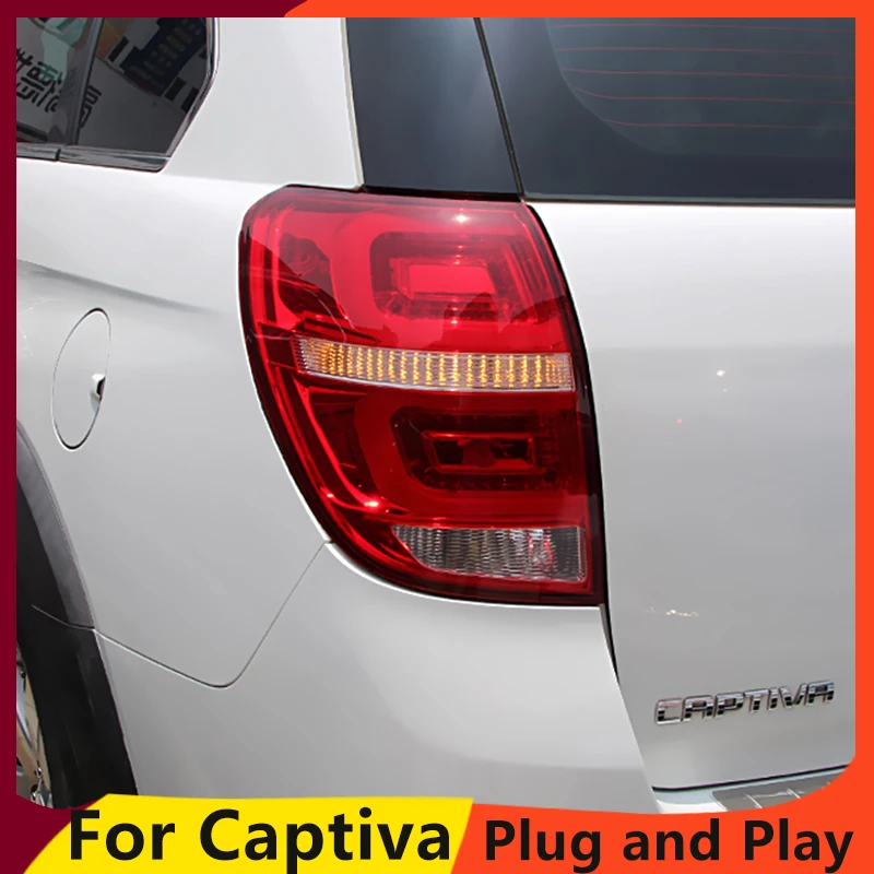 KOWELL стайлинга автомобилей для Chevrolet Captiva 2009 2016 задних сигнальных огней