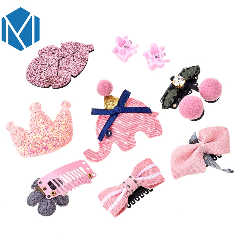 M MISM/1 комплект = 9 шт. красивые аксессуары для волос с героями мультфильмов девочек