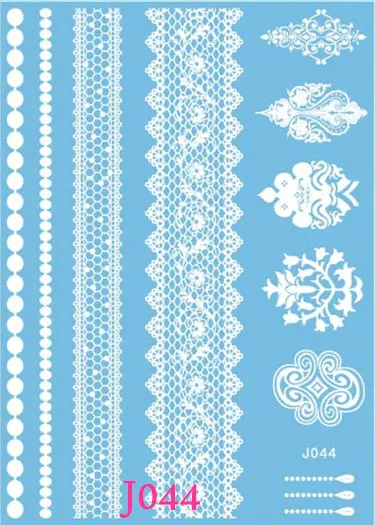 1 шт. одноразовая водостойкая Татуировка хна|stickers french|sticker watersticker frame |